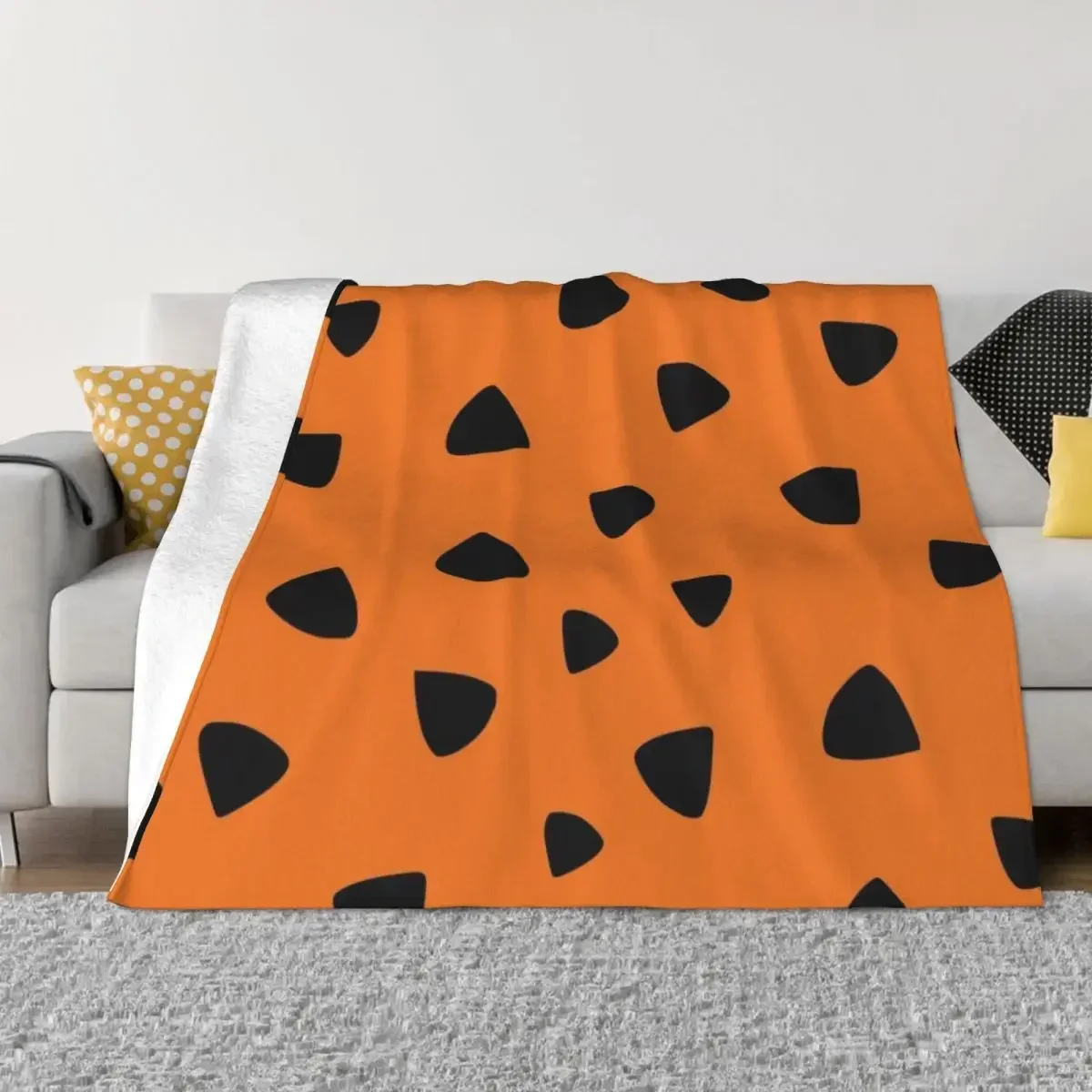 Flintstones Texture Throw Blanket Vintage warm winter Blankets