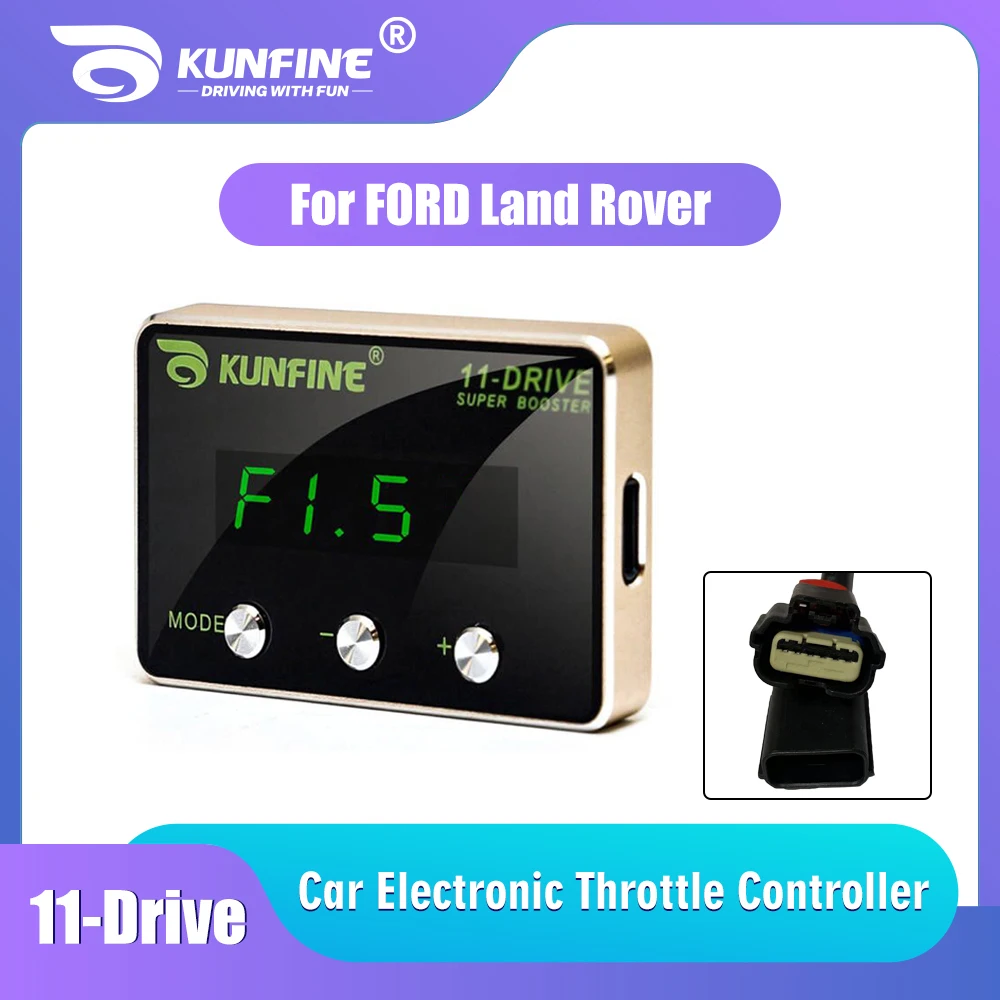 

Car Electronic Throttle Controller Racing Accelerator Potent Booster For FORD Land Rover Tuning Parts Accessory