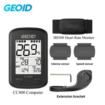 GEOID CC400 สมาร์ท GPS จักรยานคอมพิวเตอร์ไร้สายขี่จักรยาน Speedometer จักรยาน MTB บลูทูธกันน้ํา ANT + จักรยานวัดระยะทาง