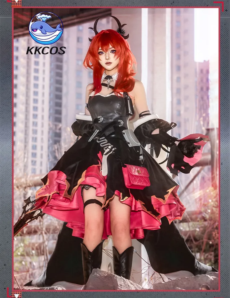 Game Cosplay Series:Arknights: Endfield- Laevatain Cosplay Costume