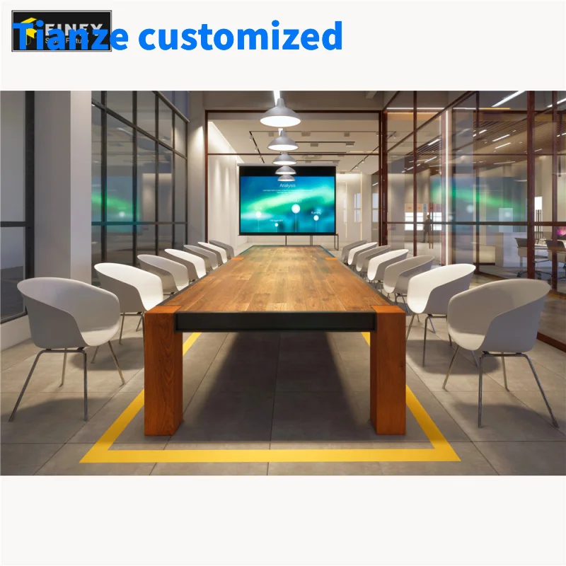 

（customized）Design Modern Office Interior Decoration Design Service Company Furniture Desk Table Chair Door Office Desi