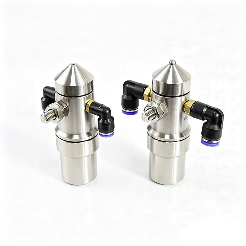 Anti-Drip Air Atomizing Nozzle Stainless Steel Two Fluid Air Atomizing Nozzle for Factory Humidifying Cooling Dust Removal