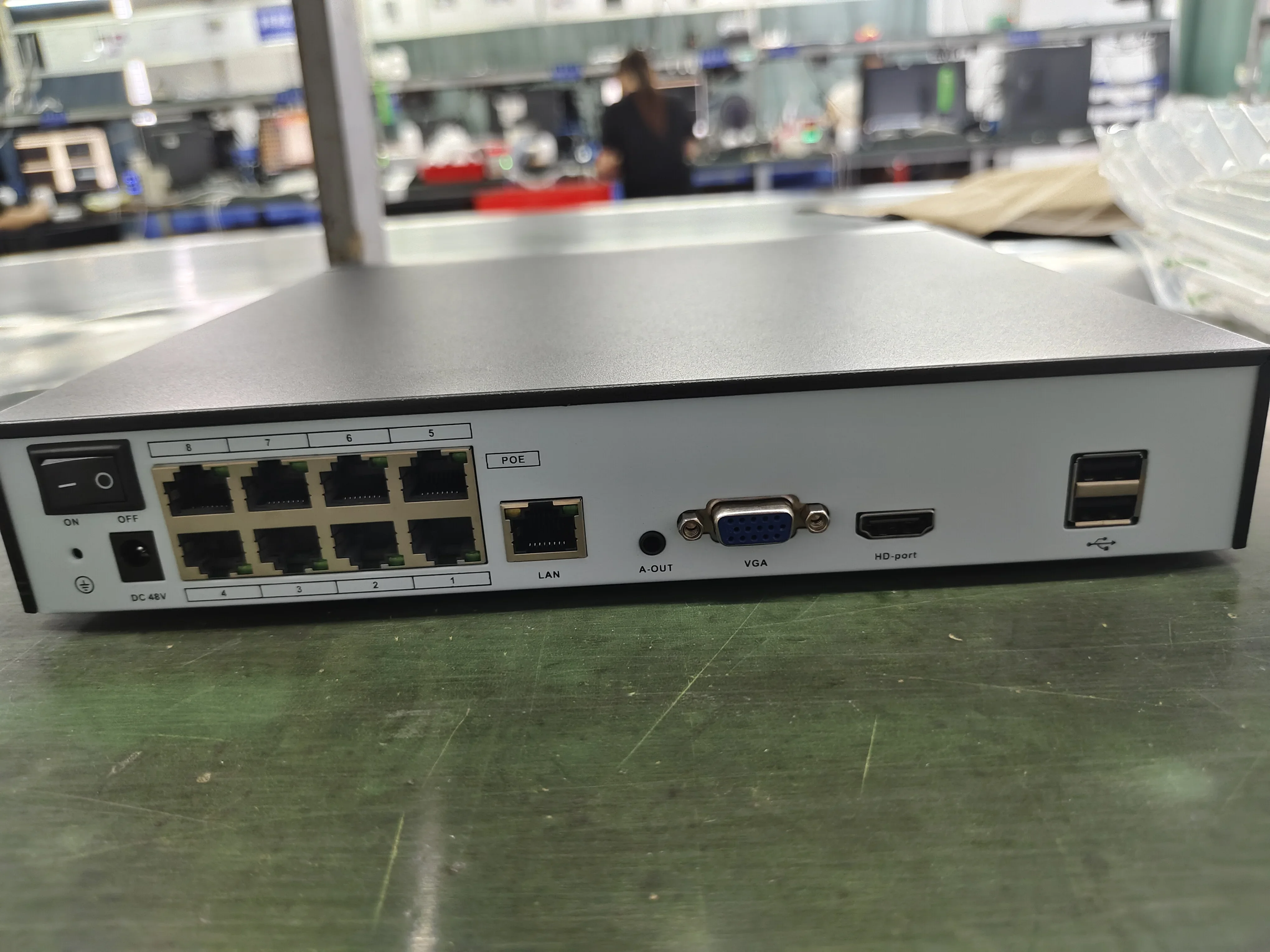 8MP 8CH Xmeye Netzwerk Video Recorder POE NVR Kit 8MP Metall IP Kameras Drahtlose POE Bullet Sicherheit CCTV 8CH 8MP POE NVR Kits