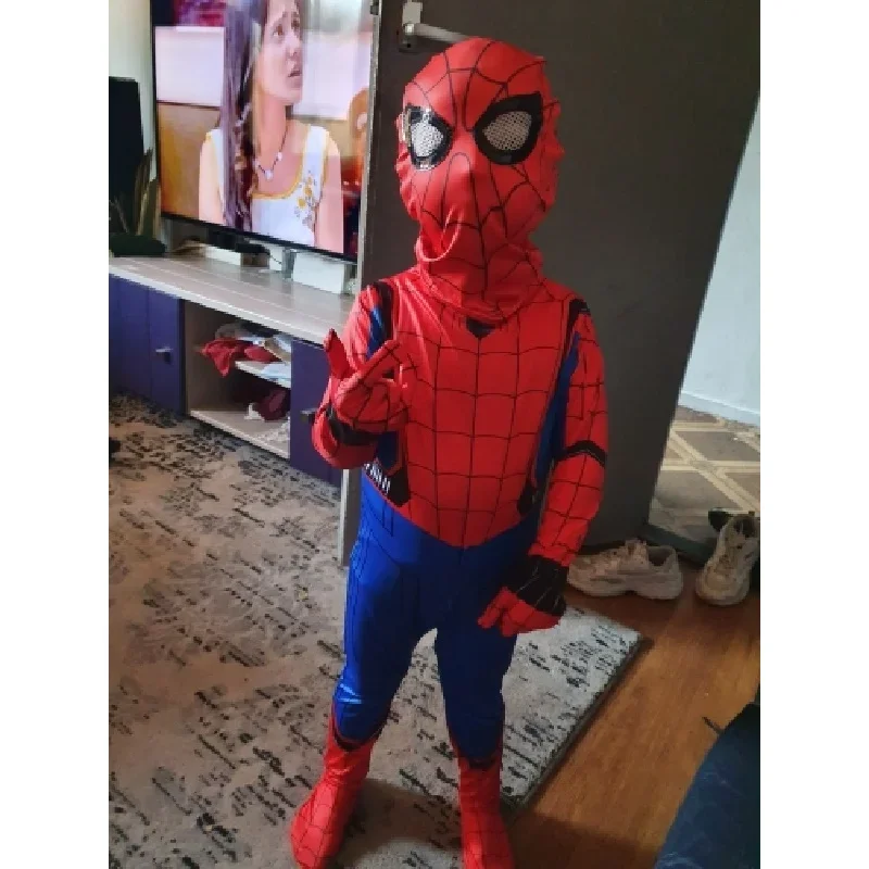 PS4 Spider-Man kostuum volledige collectie set kinderen Halloween kerstfeest verjaardagscadeau bodysuit superheld cosplay jumpsuit