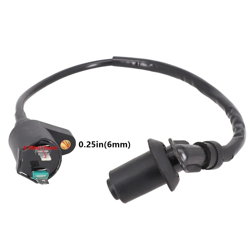 Motorcycle Ignition Coil Lead Moped Bike Scooter Ignition Coil for TRX300 for GY6 for 50CC 125CC 150CC engine 55cm 12V Plastic