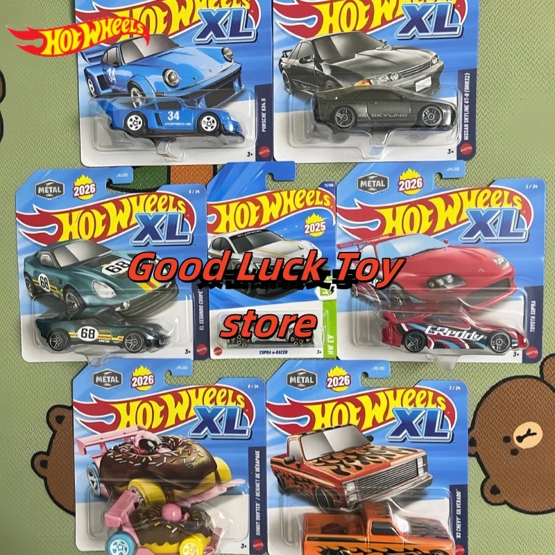 

In Stock Original 2026 Hot Wheels 1:43 Xl New Nouveau Nuevo-Novo Serise Die Casting Model Toys Collection Car Boy Surprise Gifts