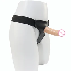 Unisex Adjustable Belt Pegging Strap On Dildo Pants Sexual Harness Intimate Accessories Couple Games Strapons Women To Men