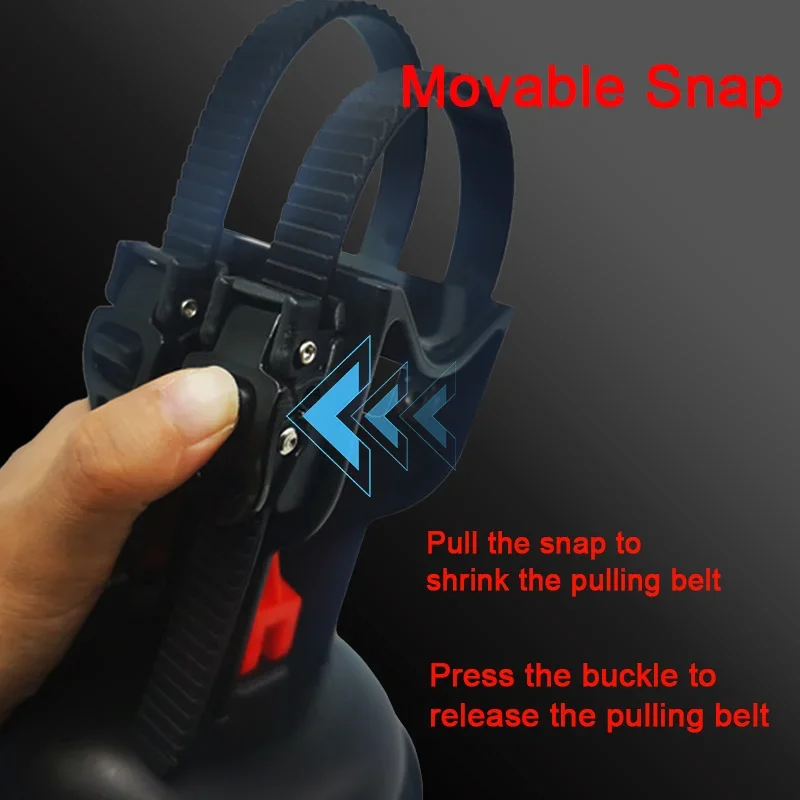 Suporte portátil para pistola de massagem, suporte para ventosa de auto massagem, mãos livres, local difícil de alcance para quase armas de massagem