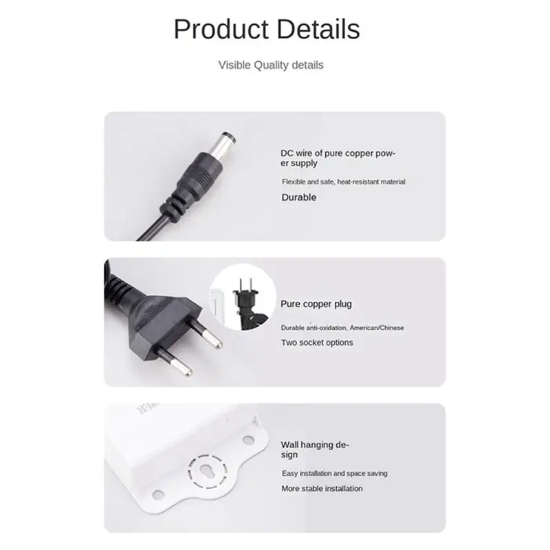 B24B Uninterruptible Power Supply 12V-2A 5400Mah Battery Backup For Wifi Router Security Camera Mini UPS Protector EU PLUG