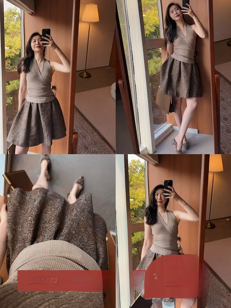 

Юбка Lowey Tudor Silver Maple Baroque Jacquard в винтажном европейском стиле барокко с вышивкой, пышная юбка с высокой талией из полиэстера