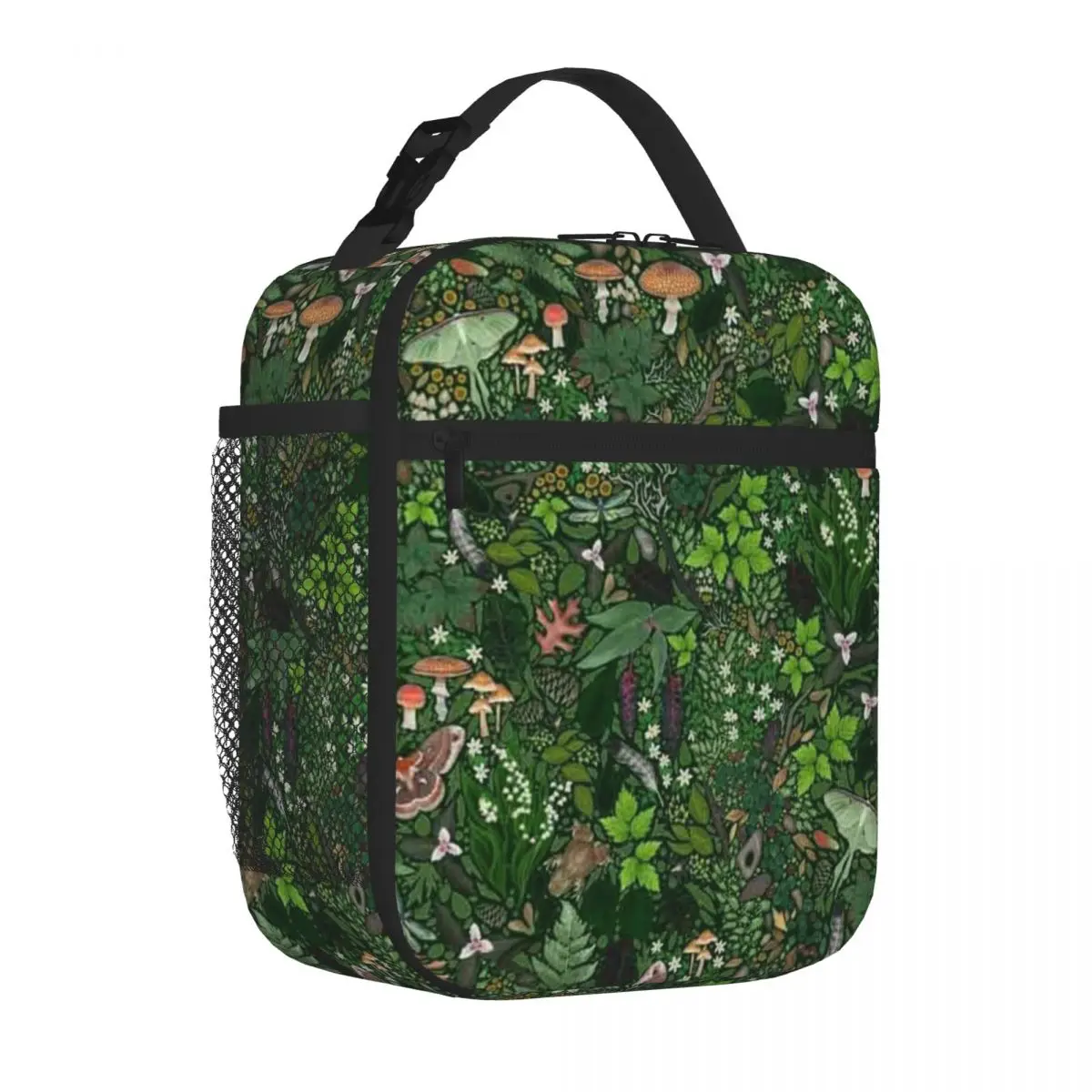 Bestselling Forest Foray Minimal Decoration Food Cooler Bag Cycling Trip Camping Lunch Bag
