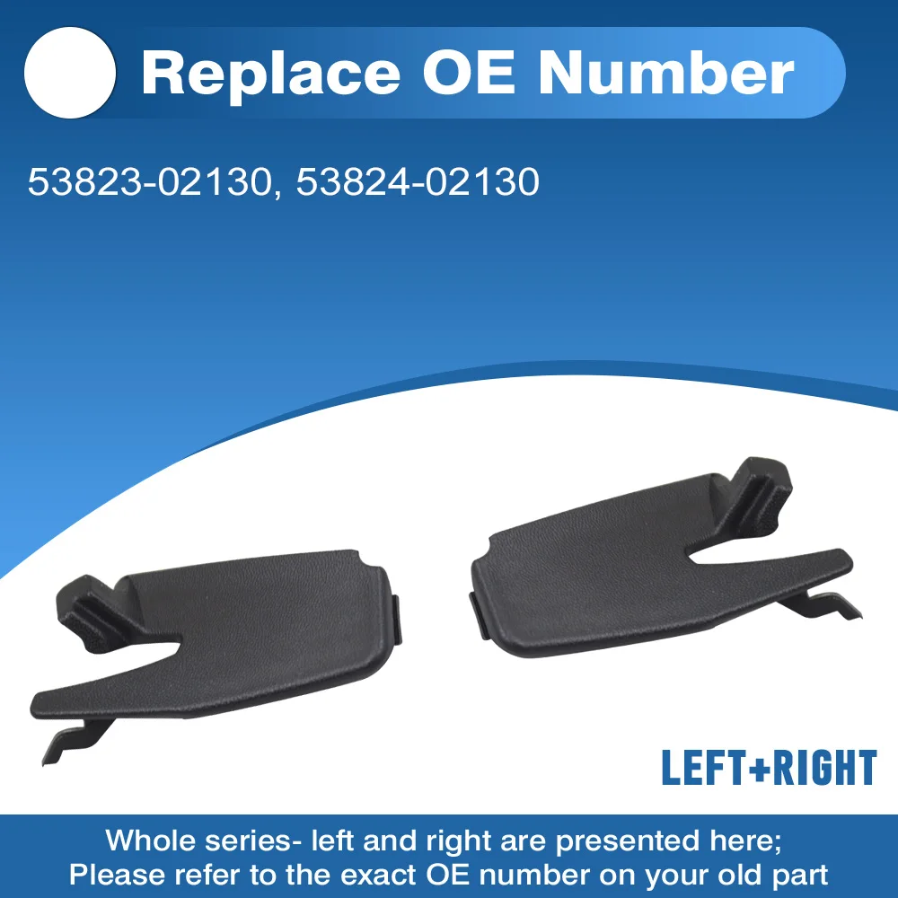 

2pcs Front Windshield Wrap Cover Left and Right For Mitsubishi ASX 2013 2014 2015 2016 2017 2018 2019 2020 7405A381 7405A382 ﻿