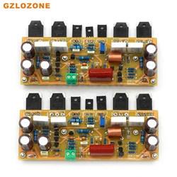 2CH SYM5-3 High Bias Class AB Power Amplifier DIY Kit/Finished Board Base On Symasym5-3 Amplifier 200W+200W 2--8 Ohm