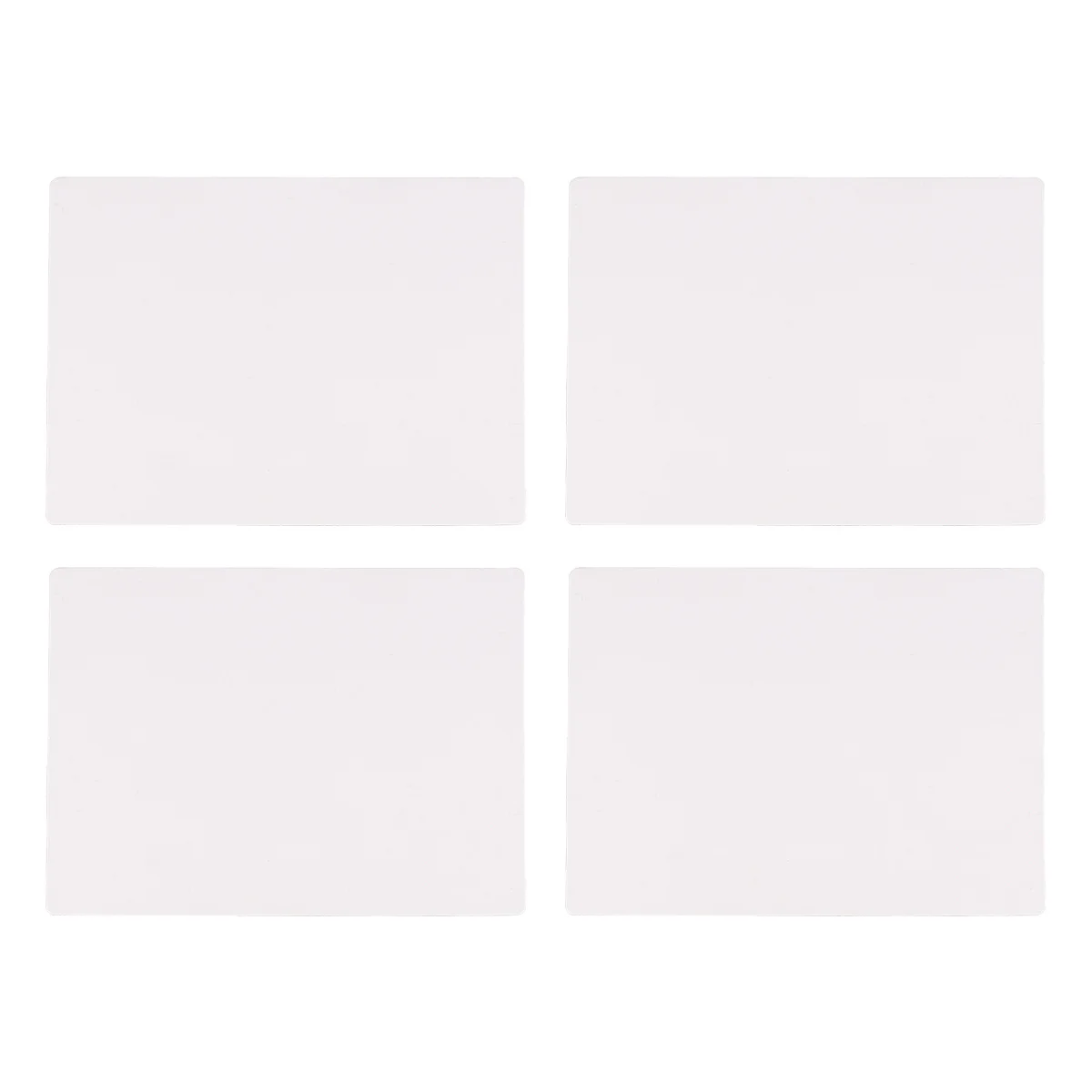 

4pcs Practice Skin For Tattooing Artificial Skin-Like Material Flexible Thick Double Sided Use Supplies Practice Tools