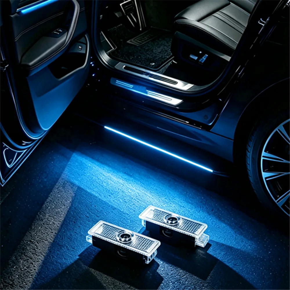 LED-Autotür-Geisterlicht-Willkommensbeleuchtung Zubehör für BMW E65 E66 E67 E68 E46 E81 E82 E92 E93 E61 F07 F18 E63 E60 E90 F30 F10