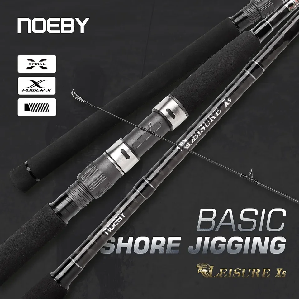 新品 NOEBY ショアジギングロッド Leisure X5 NBSF902XH NOEBY 2セクションX5ショアジギングロッド H XH 2.75m 2.9m 3.05m
