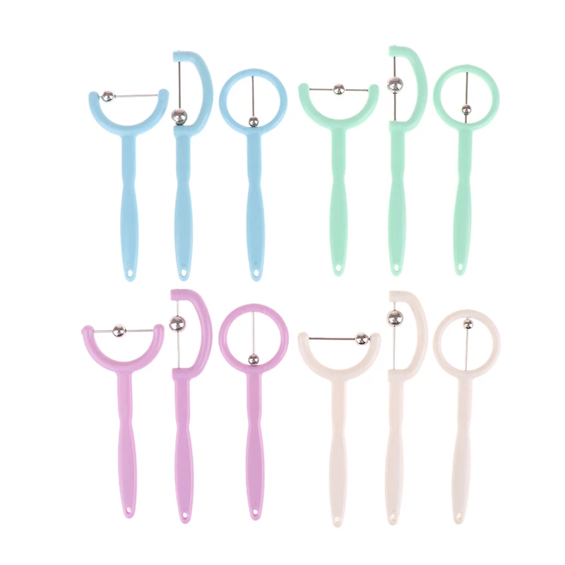 3pcs Kids Tongue Tip Exercise Tool Tongue Tip Lateralization Tools Oral Muscle Training Autism Speech Therapy Talk Tool Kits