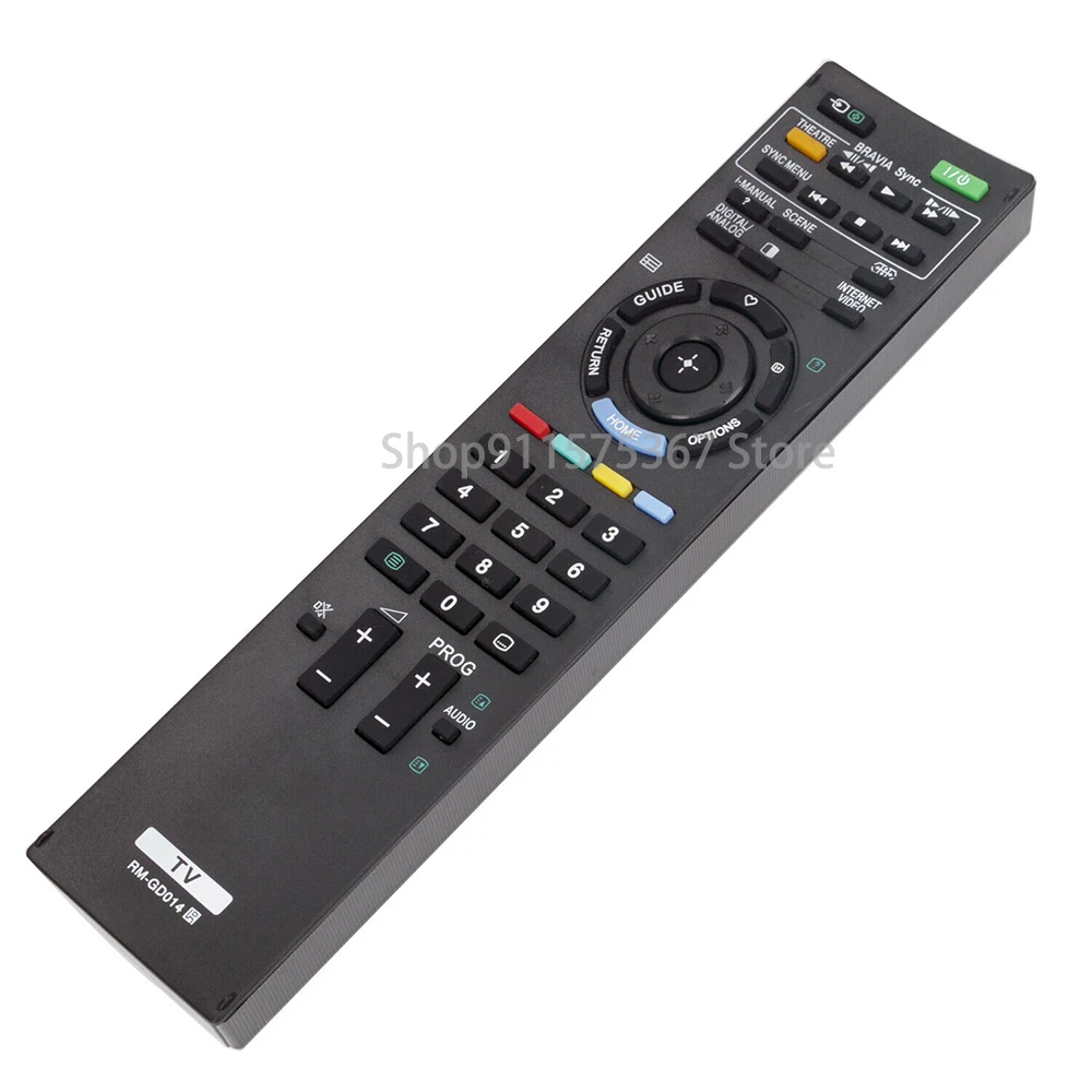 New RM-GD014 Remote Control For Sony RM-GD005 KDL-52Z5500 BRAVIA LCD HDTV TV KDL-46Z4500 55Z4500 46EX500 KDL-26BX320