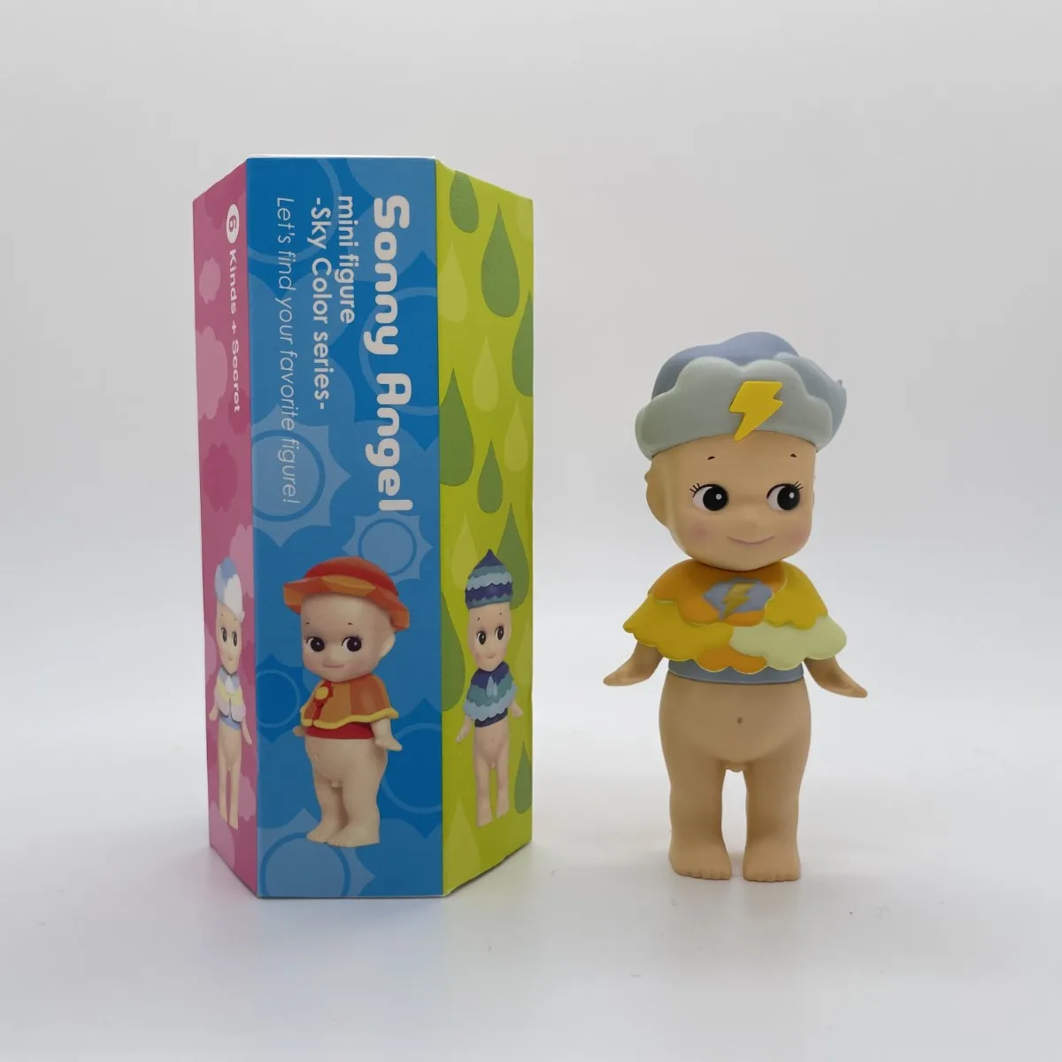 

Sonny Angel Mini Figure Sky Color Series 2017 Blind Box Toy for Girl Mystery Box Rainy Snowy SAS65280