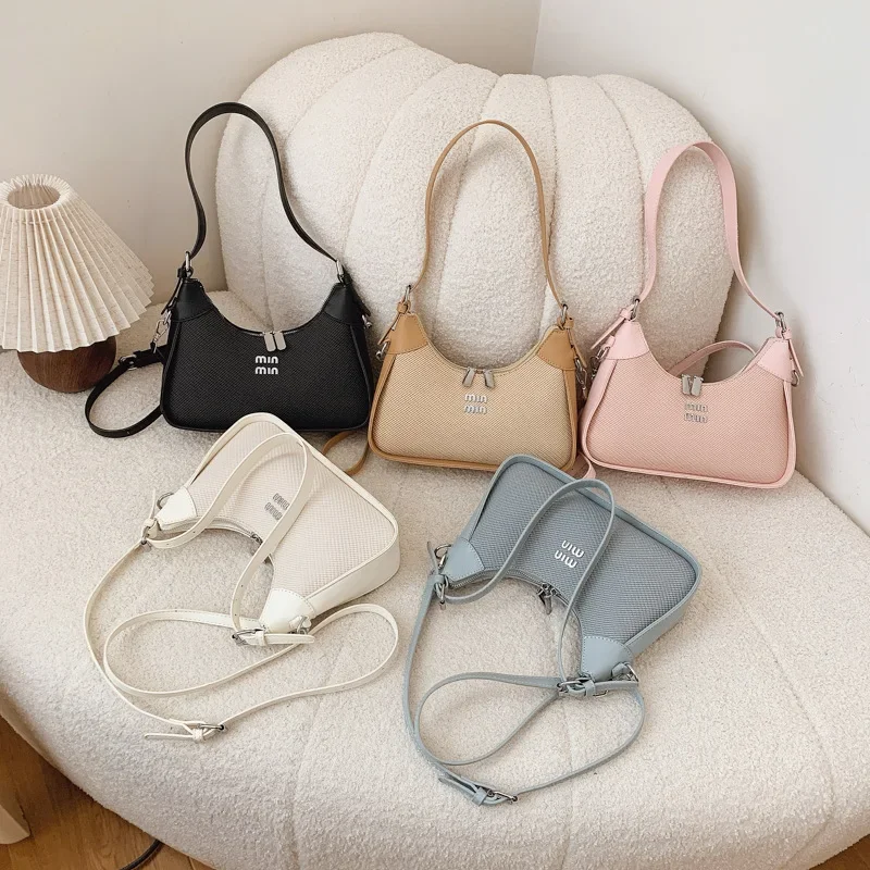 

Luxury Women's Dumpling Crossbody Bag 2024 Trendy Multi-Way Shoulder Underarm Bag Moon Festival Tongqin Designer Tote