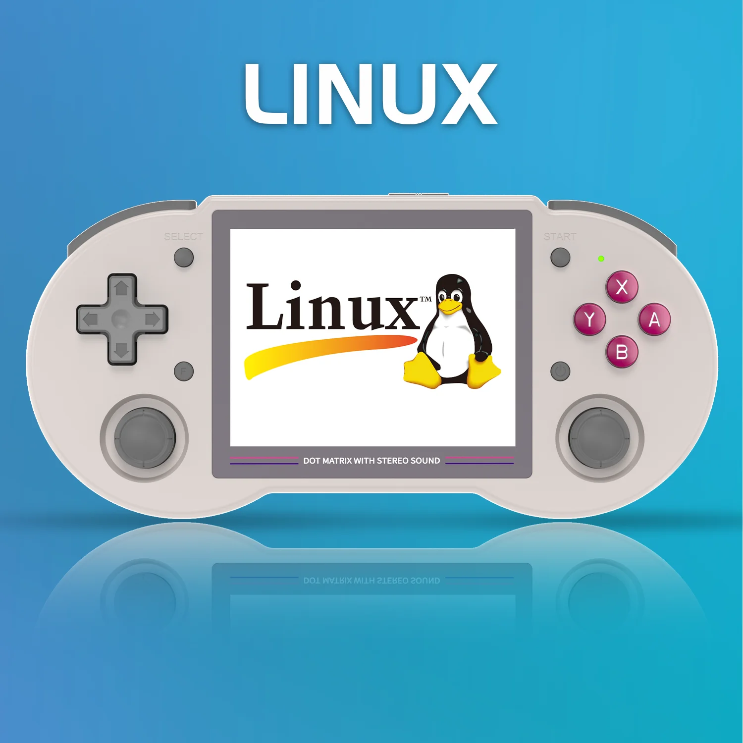 ANBERNIC Handheld Game Console, Retro Game Player, Compatível com HDMI, 2.4G, 5G WiFi, Sistema Linux, 3.5 "Tela IPS, RG353PS, 64 Bit