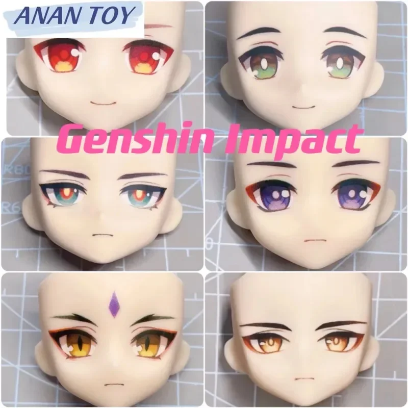 Ob22 Ob24 Doll Face Xiao Zhongli Alhaitham Nahida Cyno Tighnari Kaveh Water Stick Faceplates Toys  Accessories