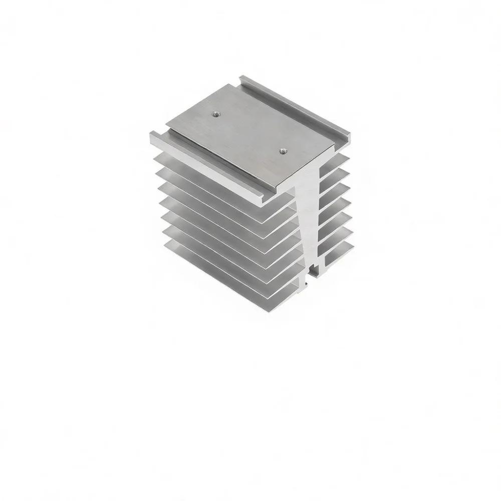Aluminum Heat Sink For Solid State Relay SSR Industrial Cooling Fin Module Thermal Radiator Base Heating Control Parts