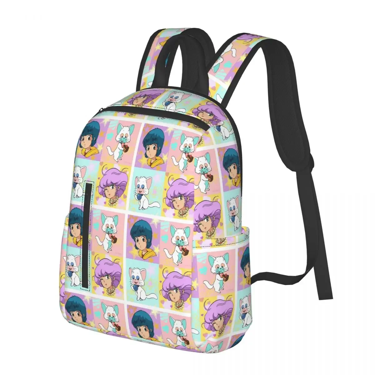 

Creamy Mami - Yu - Posi - Nega Student Backpack School Bag Hiking Travel Daypack for Boys Girls Fashion Bookbag Shoulder Bags
