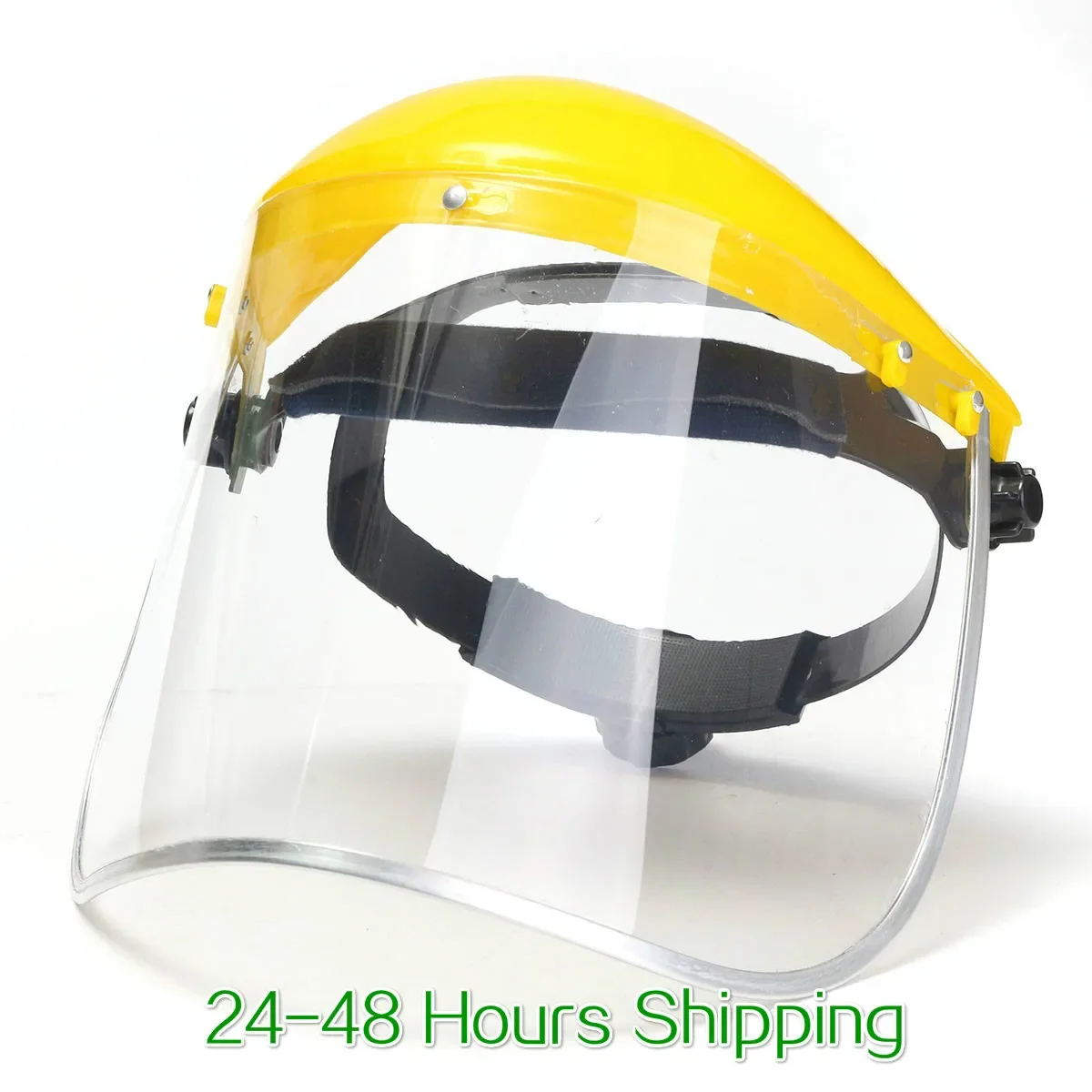 Protective MaskTransparent PVC Anti-Saliva Dustproof Faces Shields Screen Spare Visors  Face Mask Respiratory tract Protection