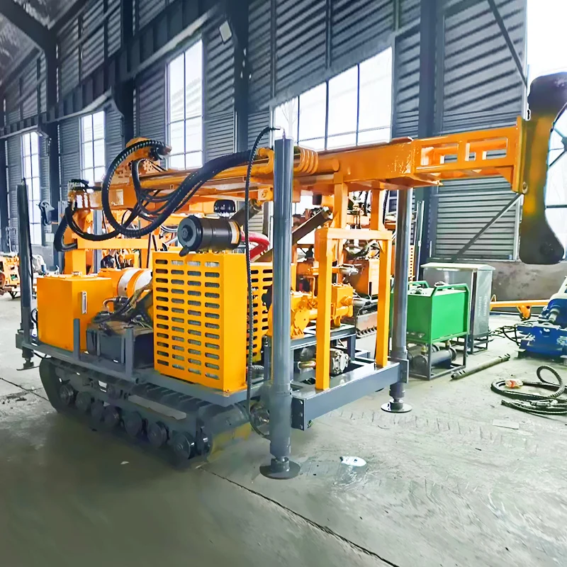 カスタマイズ可能な高性能JDL280クローラー式/ホイール式油圧式水井戸掘削リグは、今もベストセラーの位置を保っています。