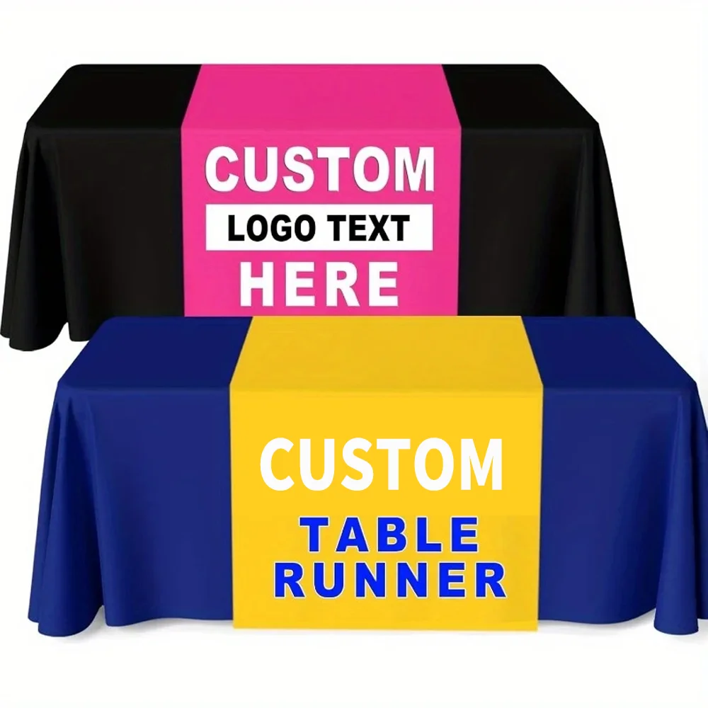 Customizable Table Runner - Ideal for 4 Seasons, for Weddings, Birthdays, Anniversary, Halloween, Christmas & Holidays Decor