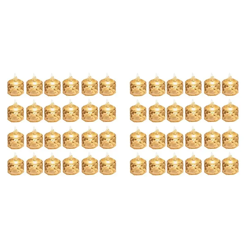 ab41-48個-ledティーライトキャンドル-電池式-無煙キャンドルランプ-バレンタインデー-結婚式-ダイニングテーブル用-142x197インチ