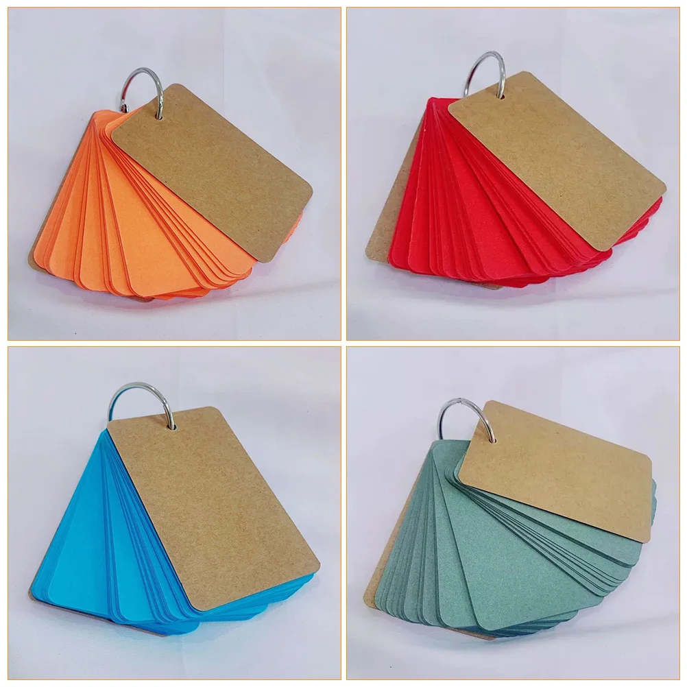 6 قطعة بطاقات مذكرة بسيطة فارغة دفاتر مختلط اللون لمكتب المدرسة الجدول اليومي للقيام قائمة مجلة ورق للكتابة المنظم #5