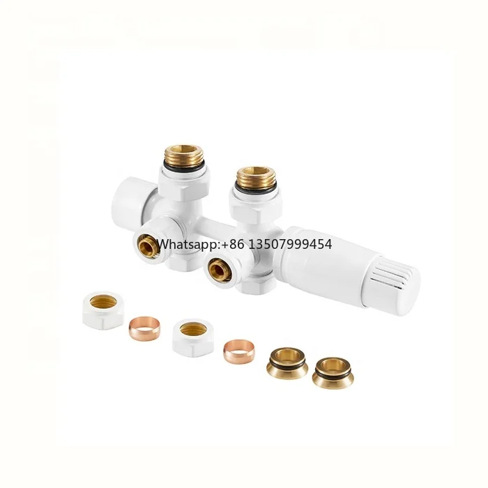 New Design Classic Radiator Thermostatic Valve, Durable, 50 Middle Connection for Floor Heating BJ13005A.