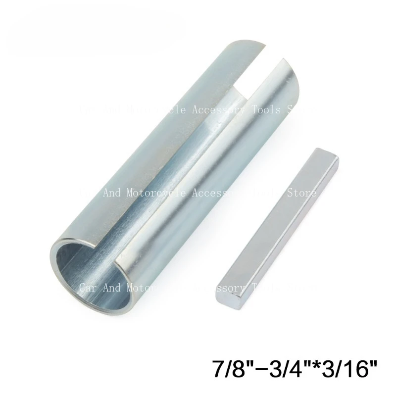 

3/4 "to 7/8" Shaft Joint Pulley Hole Reducer Sleeve Bushing and Pulley Flat Key
