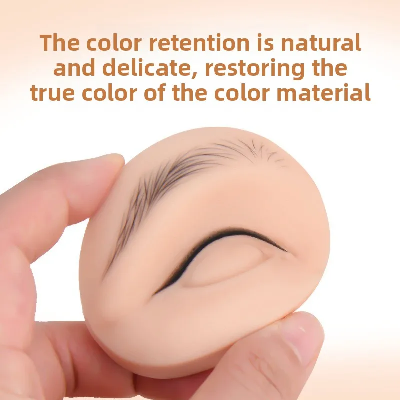 Picture 3: Embroidery silicone practice leather semi permanent eyebrow line eyebrow simulation leather eyebrow eye module beginner's tool