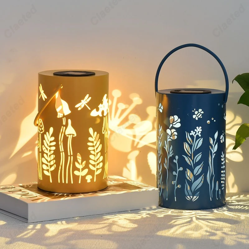 

Новые светодиодные кованые фонари на солнечных батареях с проекцией пионов для декоративного освещения двора и сада