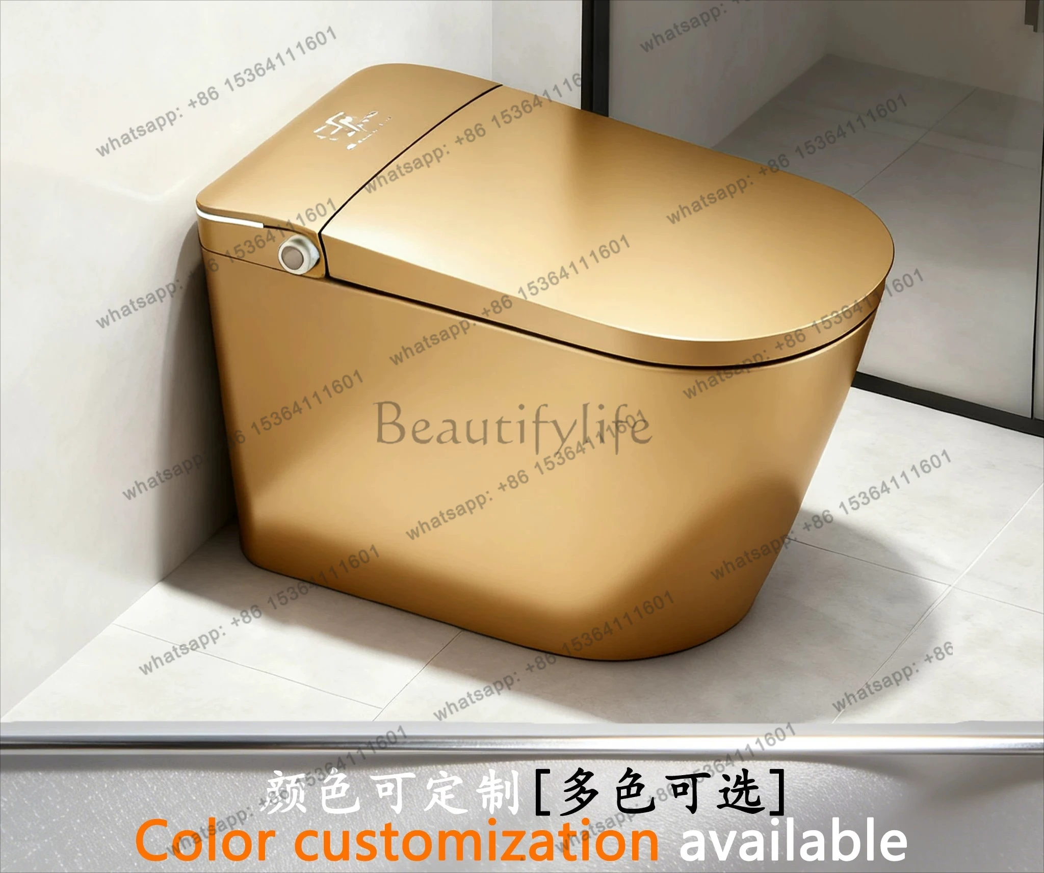 Color retro smart toilet Apro built-in foam shield dopamine size flush aromatherapy