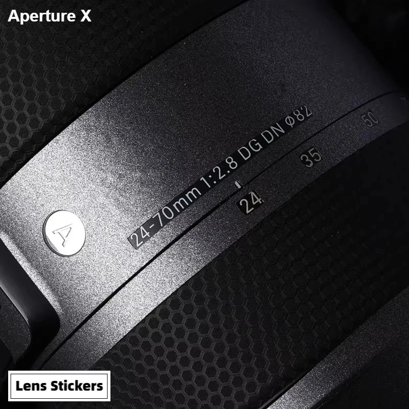 

Защитная пленка-наклейка для объектива SIGMA Art 24-70mm F2.8 DG DN для креплений SONY E / L, антицарапийное покрытие, защита корпуса, декоративная наклейка