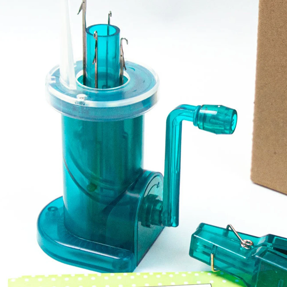 

1Set Hand Knitting Mill Easy Operation Manual Spool Knitting Machine Durable DIY Weave Tool for Home Craft Accessories