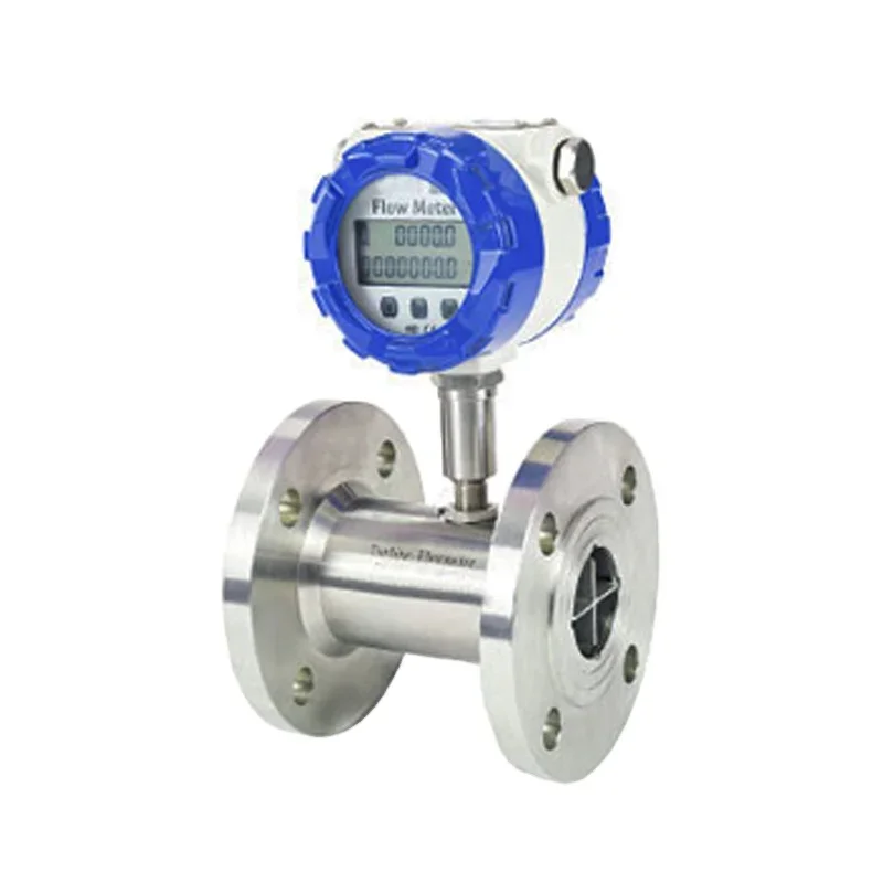 Yunyi Flange Electronic Flow Meter Type Dn100 Price Digital 4-20Ma Turbine Flowmeter Liquid Water