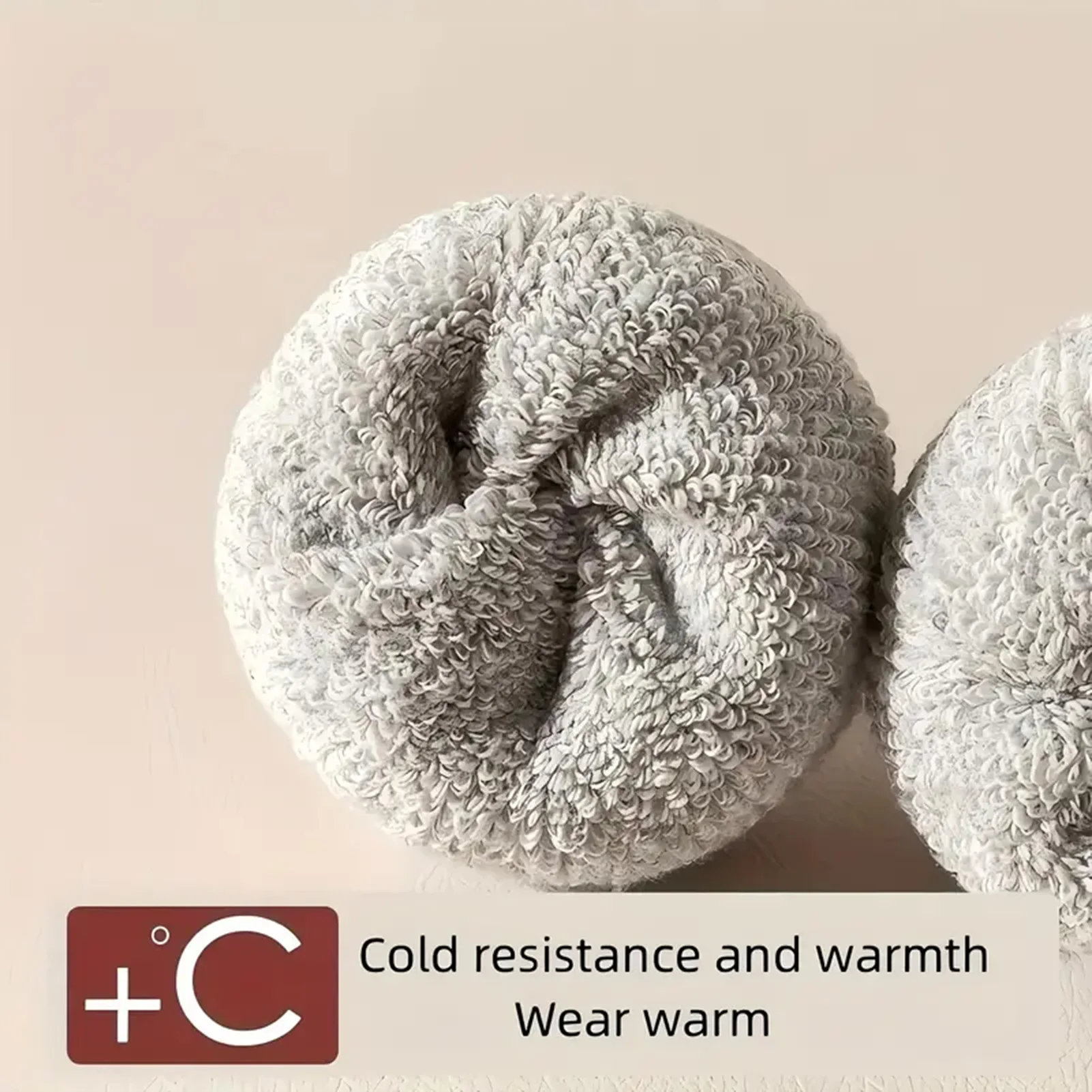 

Men's Plush Crew Socks Thickened and Warm Winter -calf Socks for Friend Family Neighbors Gift