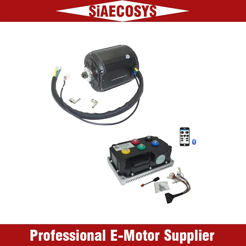 

QSMOTOR QS138 90H 72V 4000W 7500W Max Liquid-Cooled Mid-Drive Motor 110KPH Heat-Resistant for Electric Motorcycle ATV