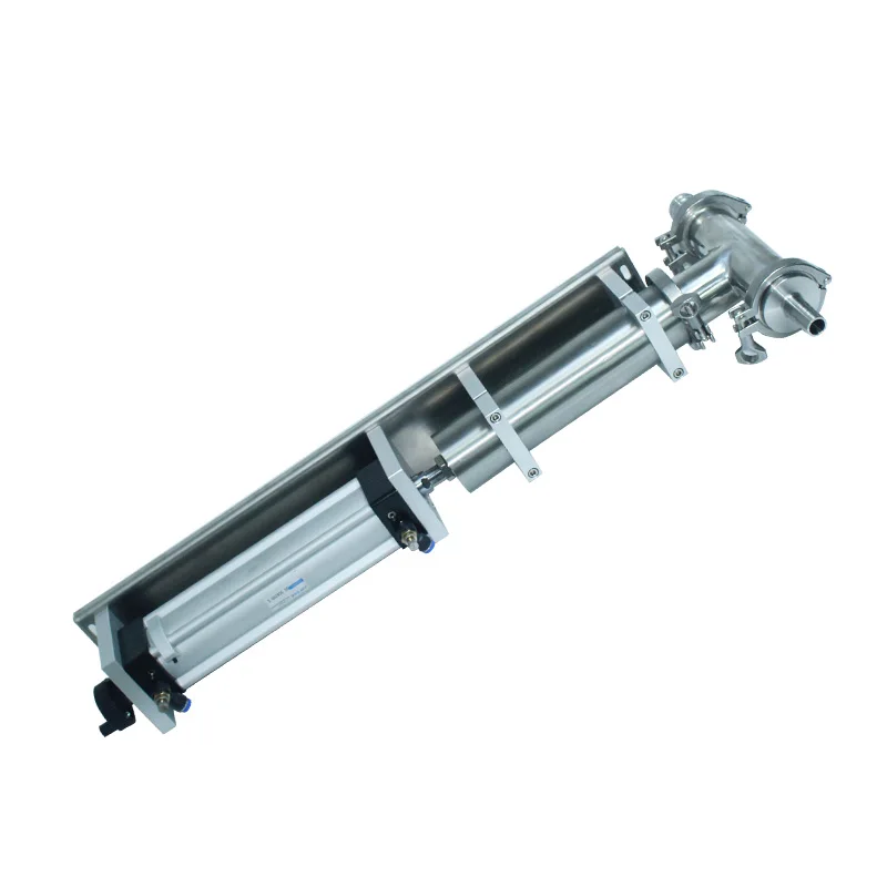 Imagem -03 - Máquina de Enchimento Material do Cilindro da Seção de Dosagem da Unidade 0.510l do Enchimento do Pistão para a Ferramenta de Engarrafamento de Válvula de Verificação Líquida Sus304