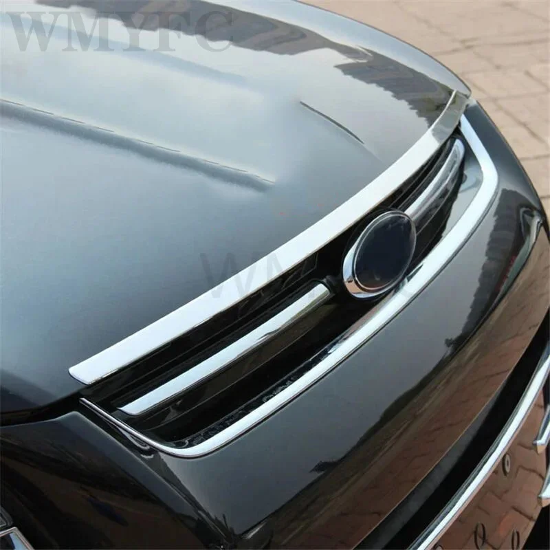 FIT FOR FORD ESCAPE KUGA FRONT HOOD BONNET GRILLE GRILL LIP MOLDING GARNISH TRIM COVER STRIP SPOILER 2013 2014 2015 2016