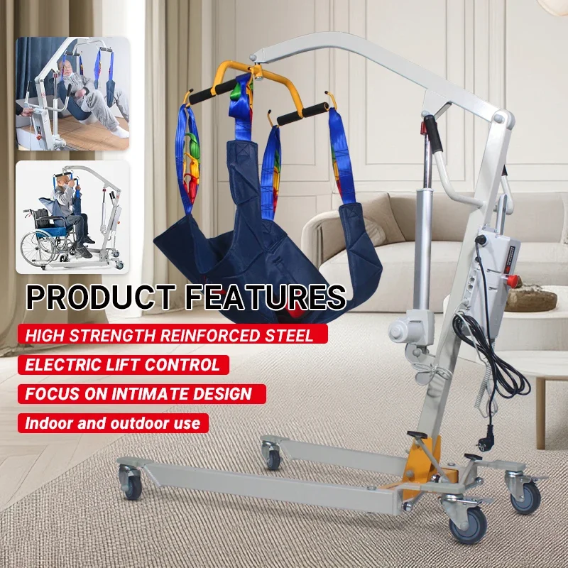 Top Selling Products Full Body Patient Lift Hoist Foldable  Patient Lifting Crane for Sick