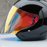 Ram4 Bright Black Half Helmet Men and Women Motorcycle Off-Road Summer Helmet Downhill Racing Mountain Cross Casco Capacete