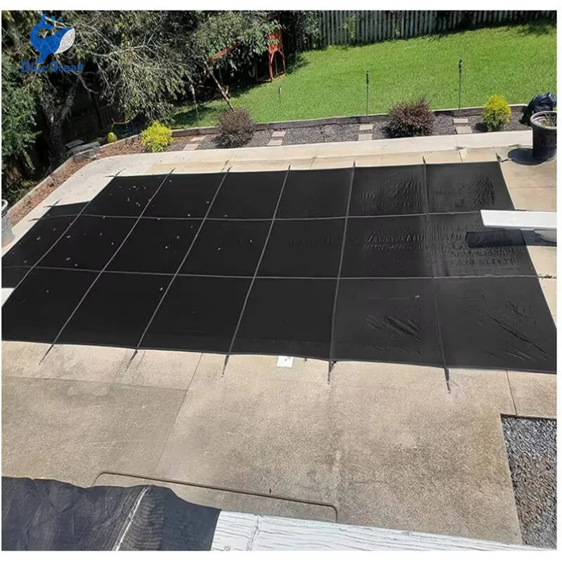 

Mesh Safety Pool Cover Premium Swimming Pool Safety Cover