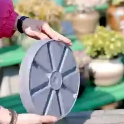 Durable Plastic Plant Saucer Round Drip Plant Trays Flower Pot Indoor Outdoor Home Garden Supplies
