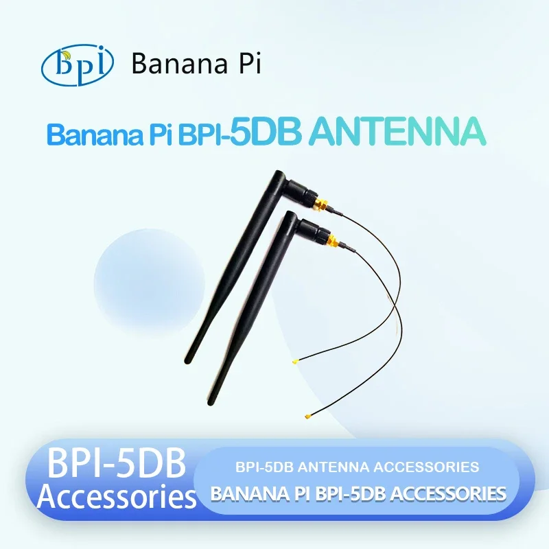 

Banana Pi 5DB WiFi Antenna for Banana Pi R1 Router board 2pcs/lot